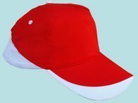 Şapka Promosyon Kırmızı-Beyaz As-304 Seri Şapka