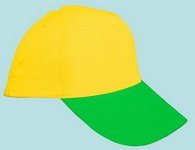 Şapka Promosyon Sarı-Yeşil As-49 Seri Şapka